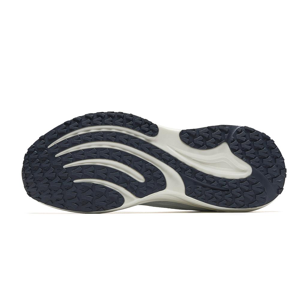 Anta Xu Feng Weiche Sohle Stoßdämpfung Leicht Atmungsaktiv Niedrig geschnitten Freizeit Stadt Pendeln Training Laufschuhe Herren Sneaker Weiß Blau 912545508-1