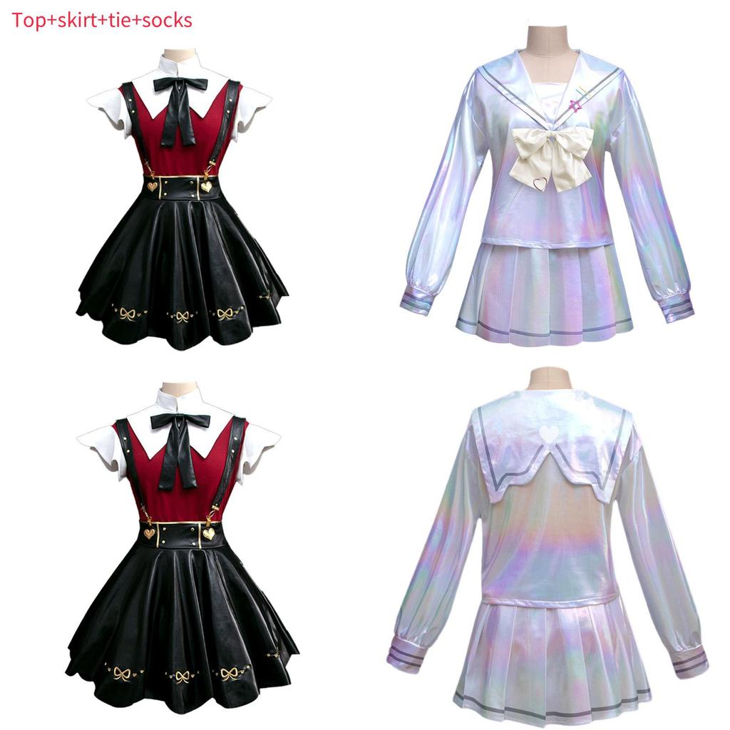 Halloween Needy Girl Overdose Rain Game Character Role Playing Uniforms Costume For Adults