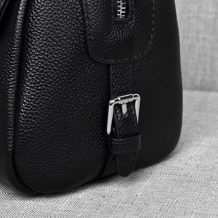 Damen 2024 Vielseitige Handtasche aus echtem Leder - Trendige kleine Umhängetasche