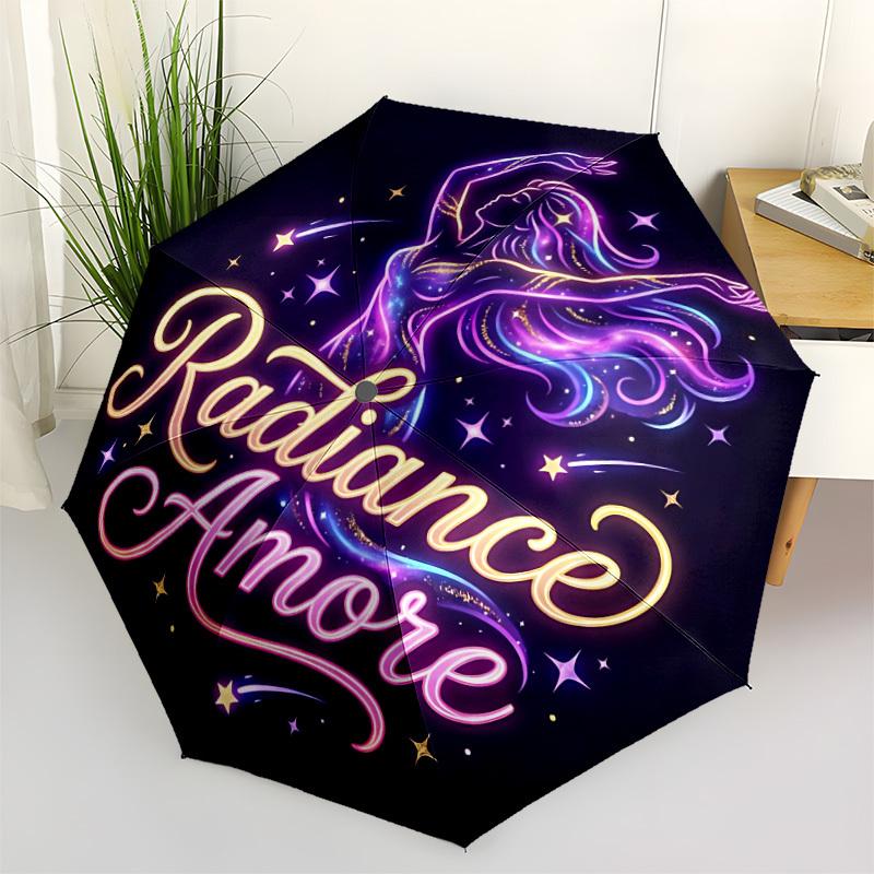 

1pc Radiance Amore Automatic Opening/Closing Umbrella with Operation & Windproof Canopy yy260311090