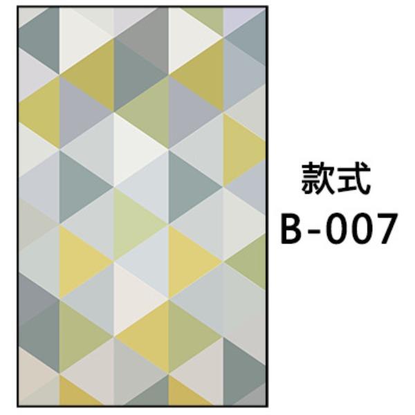 Geometric Bedroom Living Room Carpet Short Velvet Print Anti Slip Lobby Floor Mat Carpet