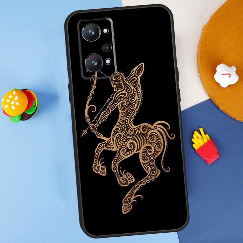 Zodiac Signs For Realme GT7 Pro GT 6T 6 5 C67 C61 C55 C53 C51 C21Y C25S C75 10 11 12 13 14 Pro Plus Case