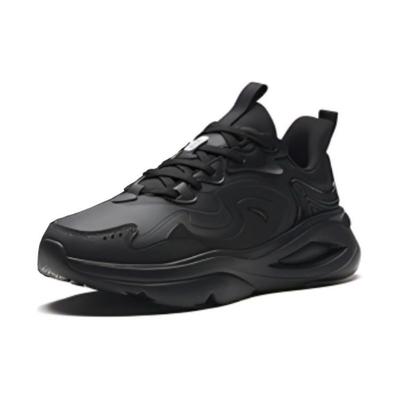 Rutschfeste Verschleißfeste Atmungsaktive Low-Top Freizeitschuhe Herren Sneakers Schwarz 112418840-6
