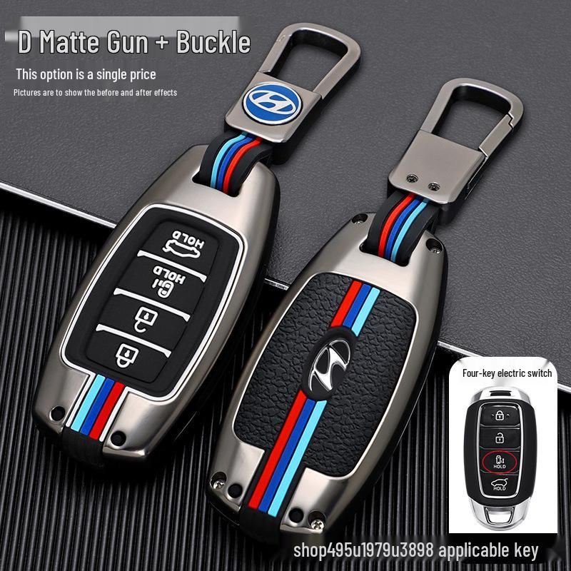 Elantra Key Case for Hyundai: Metal Shell for Mistra/Festa/ix35 Models 2022