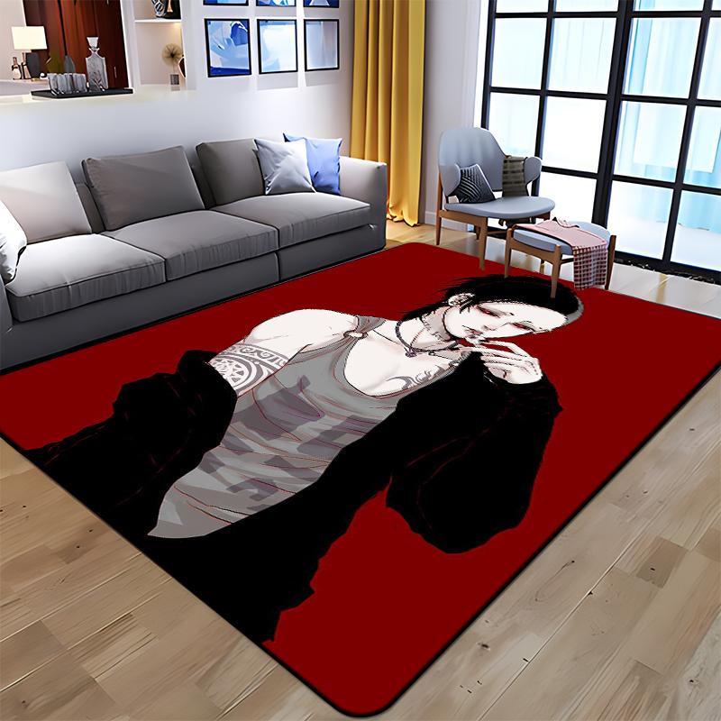 Anime Tokyo Ghoul Kunst Gedruckt Teppich für Wohnzimmer Große Fläche Teppich Weiche Matte E-sports Stuhl Teppiche Alfombra Geschenke Dropshopping