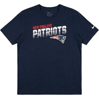 Round Neck Short Sleeve T-Shirt New England Patriots Casual Sports Versatile Fashion Kids Tops Navy-Blue 3Z1B7FBGN-PAT
