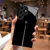 Flight Route  Glass Phone Case For Samsung Galaxy S26 S25 S24 S22 S23 Ultra S21 S20 Plus 5G  Non-Slip Full Cover
