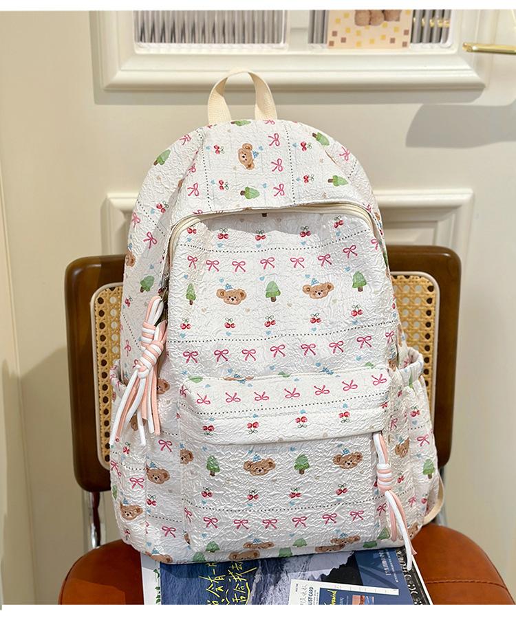 

Школьный рюкзак 2025 новый маленький свежий милый сладкий корейская версия универсальный студенческий школьный рюкзак легкий дорожный рюкзак повседневный рюкзак