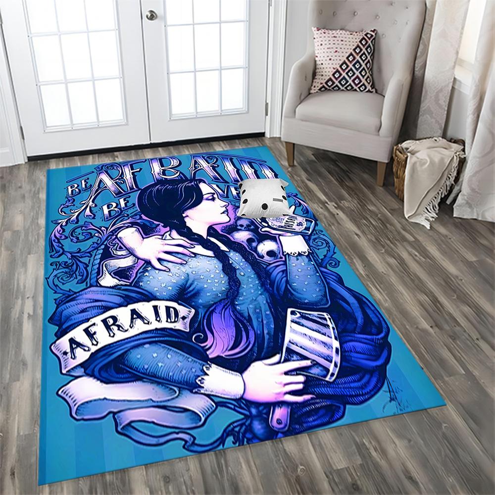 Dark Gothic Portrait rug for living rooms, bedrooms, home décor, and as gifts.