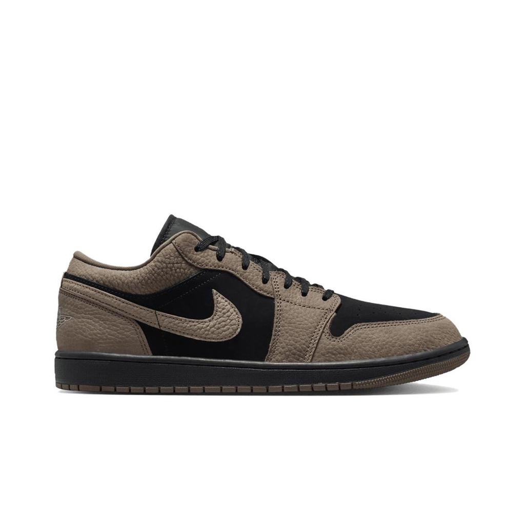 Jordan Air Jordan 1 Low top Vintage Basketball Shoes Unisex Brown Black IB7109-005
