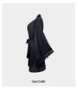 European & American Sexy Satin Mid-length Women's Long-sleeved Bathrobe Lingerie