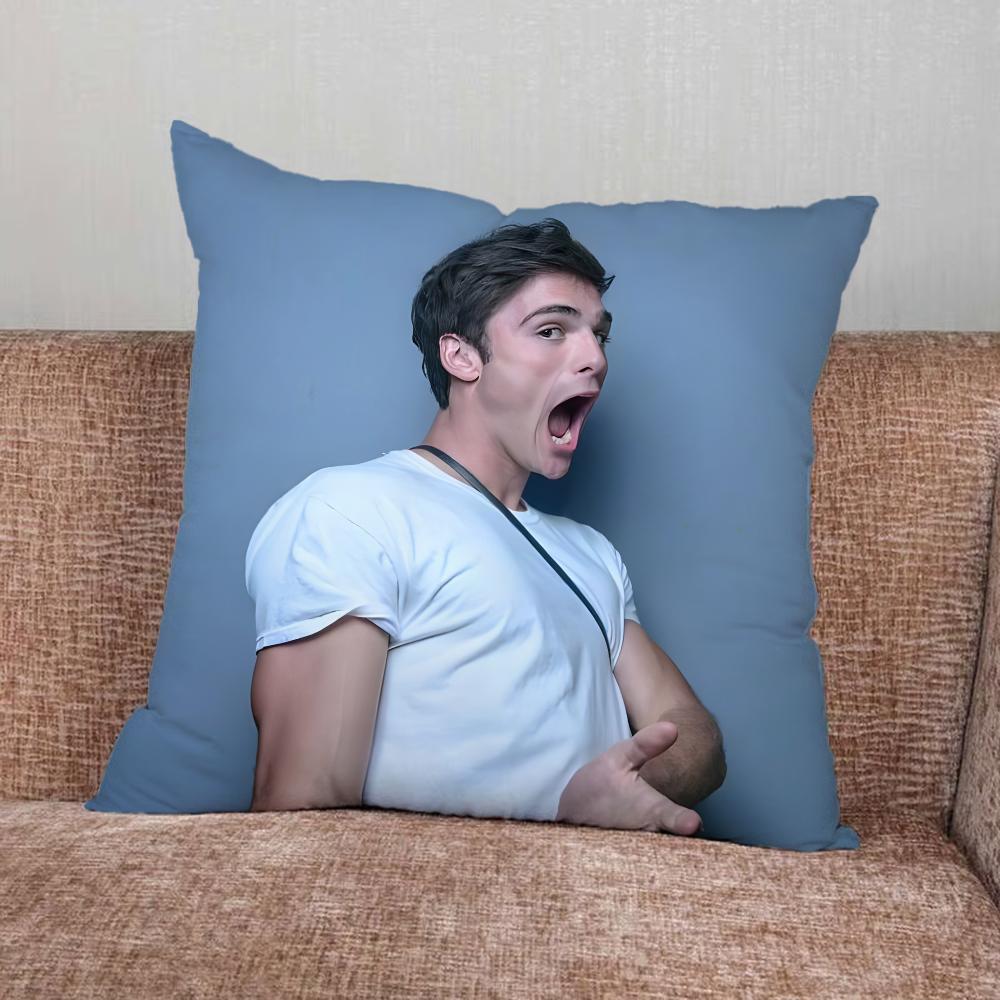 Povlak na polštář s hercem J-Jacobem E-Elordim Pro domácí ložnici auto kancelář dekorace obývací pokoj pohovka potah na polštář vhodný