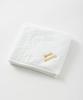 BRUNO BRUNO Logo Embroidered Towel Handkerchief, White, No Size, RBHB004-WH