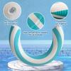 1Pc/2Pcs Inflatable Arc-Shaped Pool Float - Waterproof, Durable, And Safer PVC Pool Float, Suitable For Summer Entertainment, Tropical Beach Design