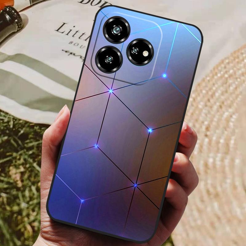 For ZTE Nubia V60 Design Case V60 Vita AXON60 Lite Soft Silicone Back Cover for ZTE Nubia V60 Design Phone Cases TPU Protector