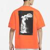 Nike NSW Tech Fleece Short Sleeve T-Shirt Men Tops Electro-Orange CZ3504-837