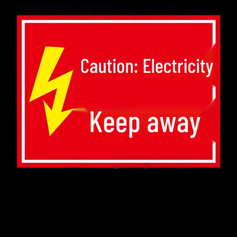 Outdoor PVC Electrical Hazard Warning Sign