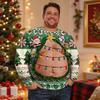 Men's Casual Lined Crewneck Sweatshirt Pullover for Fall and Winter Wear