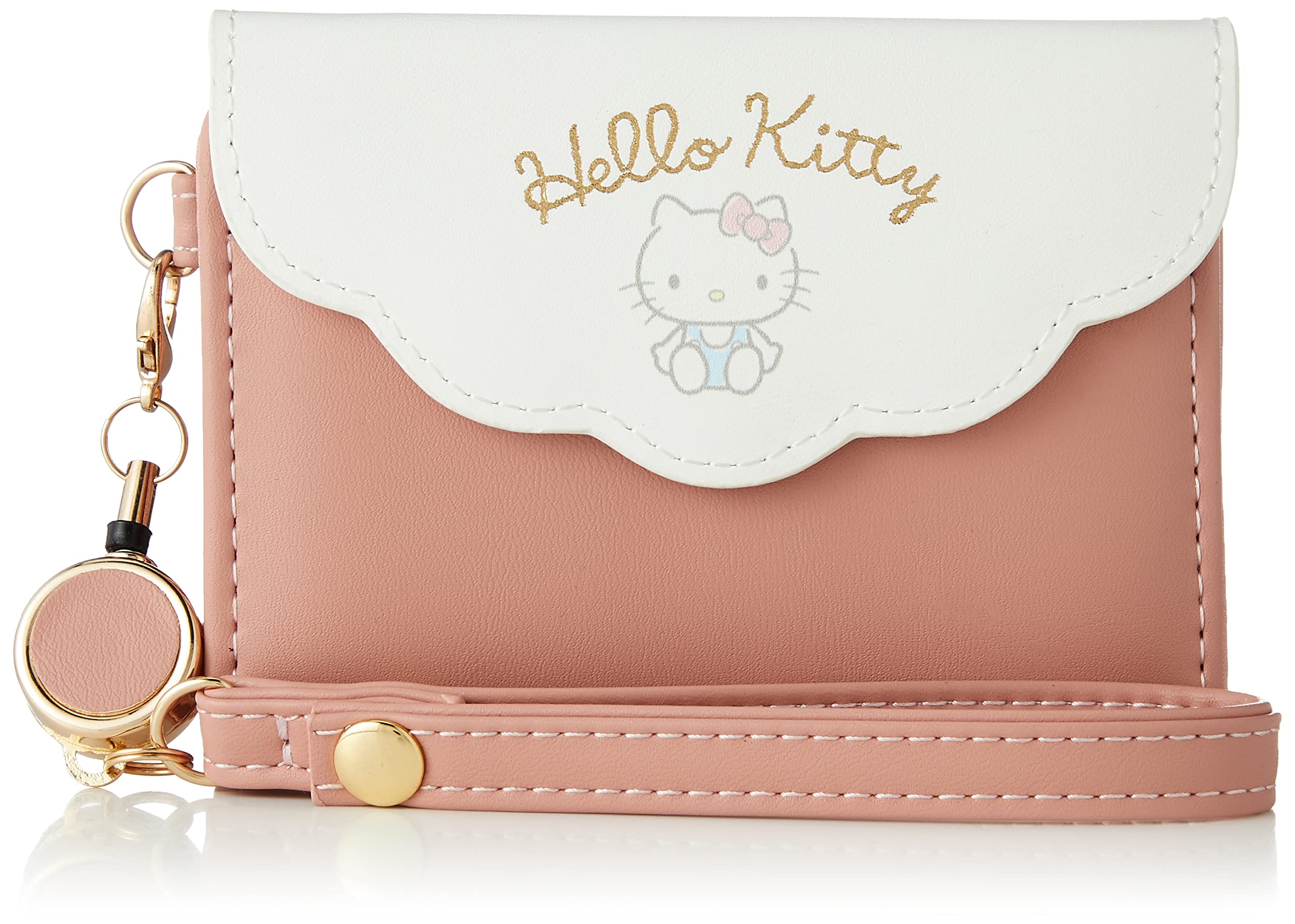 

Pass case with reel and photo character Sanrio Hello Kitty [Aldi] holder, SR5, ladies,