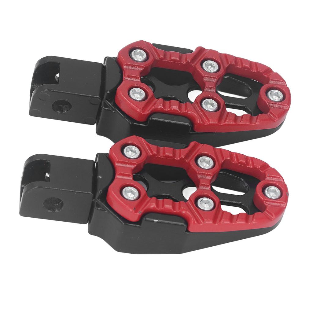 Motorcycle Foot Pegs Aluminum Alloy Fadeproof   Anti Slip Motorcycle Rear Foot Rest Pedal