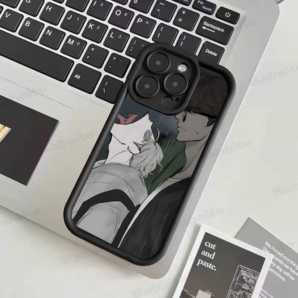Nerd Project bl Anime For iPhone 17 Pro Max 16 15 14 13 12 11 Plus Black Soft Phone Cover