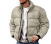 Giacca Invernale da Uomo in Cotone con Collo Alto 2023 | Capospalla Casual Spesso
