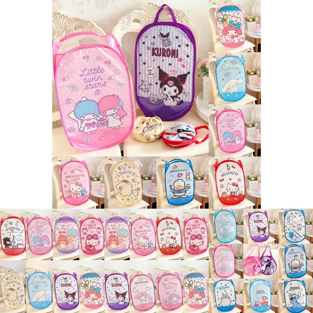 Large Laundry Bag Featuring Adorable Sanrio Characters For Kids**