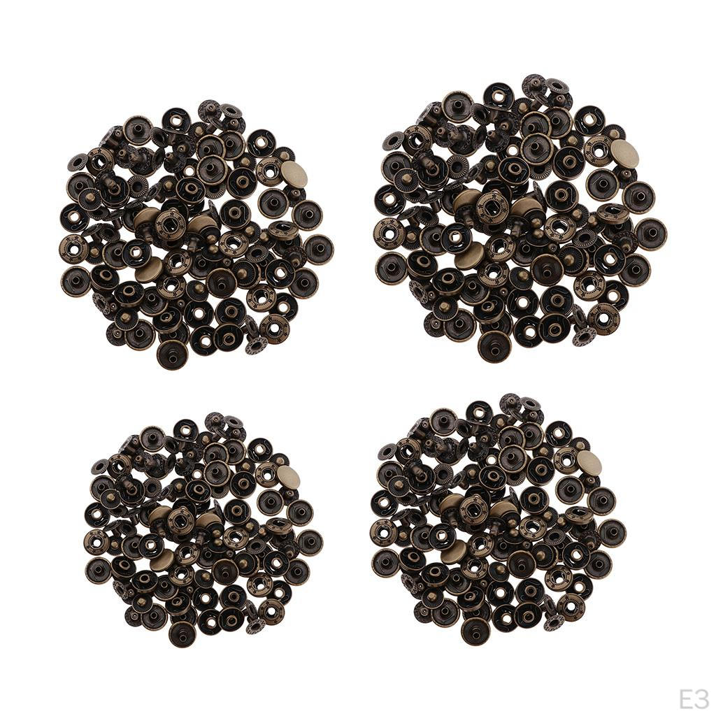 30 комплектов латунных кнопок — фото 4