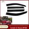 Acrylic Rain Guards for Nissan Navara NP300 - Car Accessories Visors