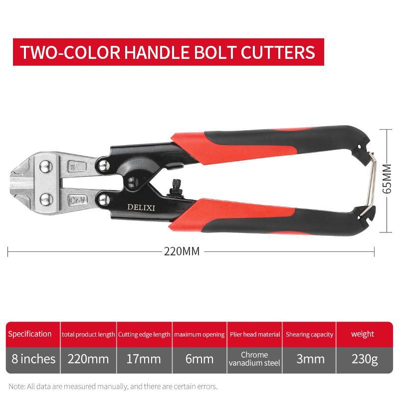 

Ножницы для выламывания проволоки, кусачки для стальных стержней, многофункциональные трудосберегающие ножницы для проволоки, энергично режущие кусачки для проволоки one size как