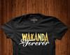 Wakanda Forever Shirts, Black Panther Movie Tee, T'challa T-shirts,
