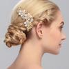 Wedding Bridal Flower Rhinestone Hair Pin Clip Bridesmaid Side Comb Jewelry