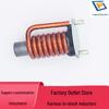 Inductor R6*25: 7-Turn Magnetic Rod, 1.0uH, 17A, Vertical Base Plate, 2.0 Motor Wire Wound, 12.5mm Pin Pitch
