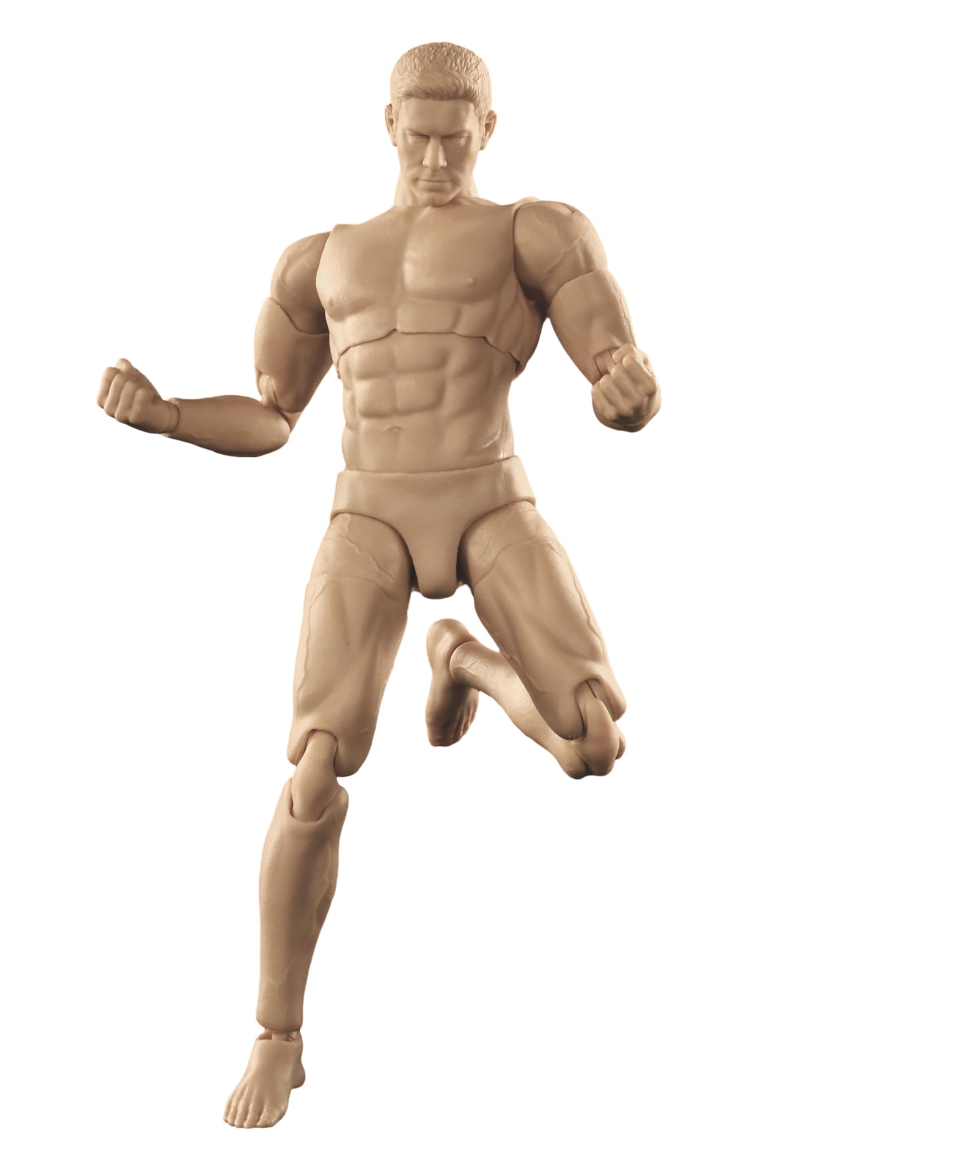 

CFTOYS 1/12 Scale Male Action Figure (17cm) with Body, Head, and Clothes (LT003)