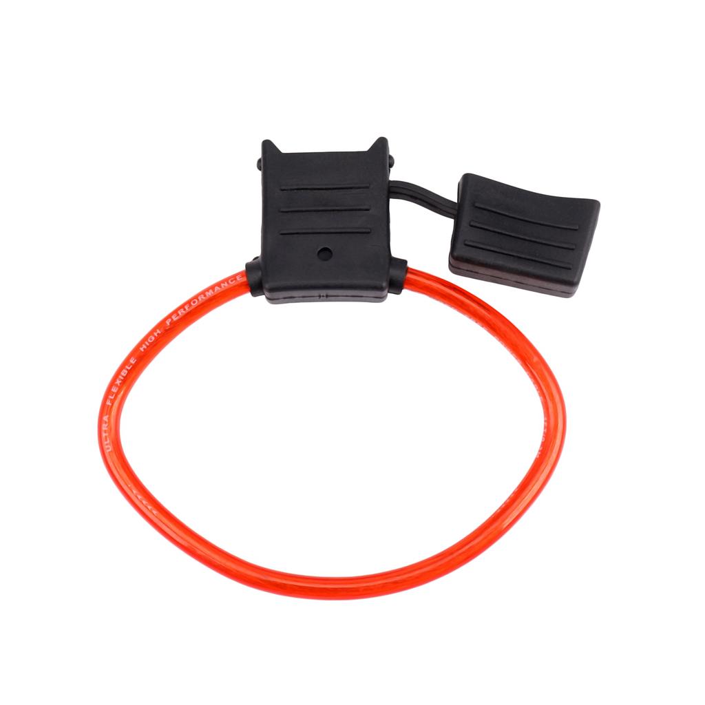 2X 8 AWG Gauge MAXI Blade Fuse Holder Inline Wire 12-24V Volt Waterproof + 40A Fuse