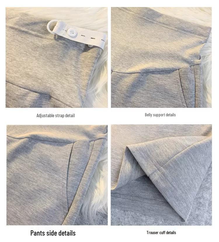 Casual Summer Maternity Wide-Leg Shorts with Non-Constricting Waist for Petite Women