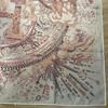 Used HERMES Carr 90 Please Hold The Line Silk Scarf 25SS