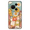 Custodia per telefono alla moda resistente allo sporco per TCL 60 NxtPaper Avvolgimento completo Cartone animato Impermeabile Durevole Grafite Cover Posteriore