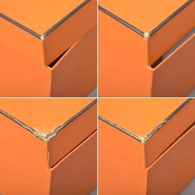 HHermes Empty Box Birkin 35 Orange Gift Size 43x43x20cm F S