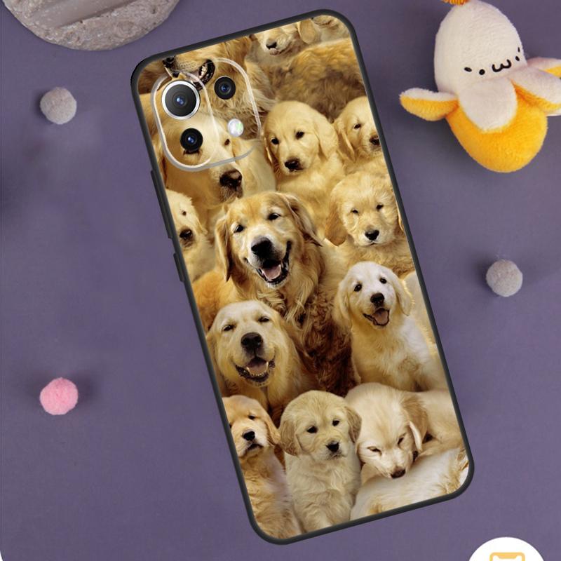 Golden Retriever Dog Case For Xiaomi 15 14 Ultra 13T 14T 15T 17 Pro Max POCO F8 Ultra F5 F6 F7 X5 X6 X7 Pro Cover