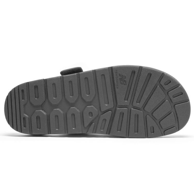 New Balance 3201 Durable Comfortable Fashionable Rubber Sole Hollow Slide Sandals Unisex Sandals Black SDL3201K