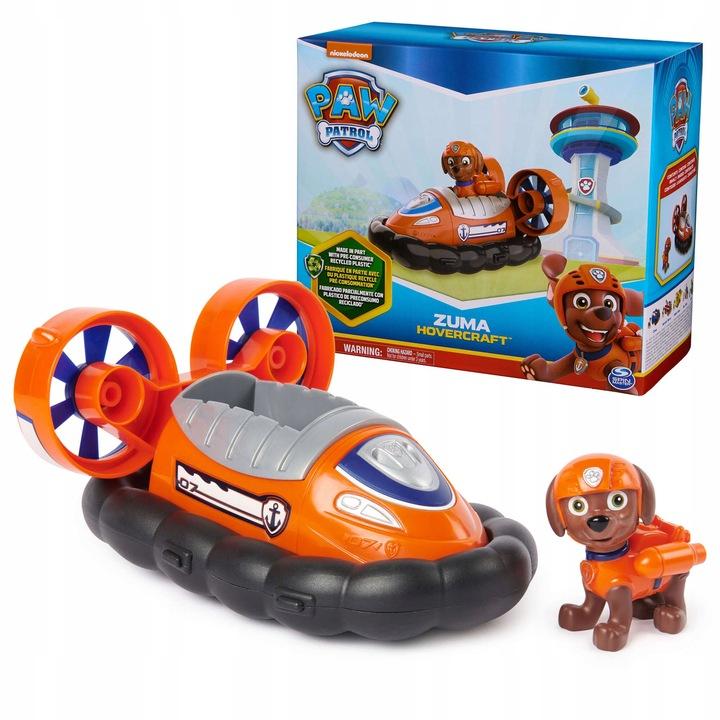 Psi Patrol 2W1 Poduszkowiec Figurka Zuma Eco Hovercraft