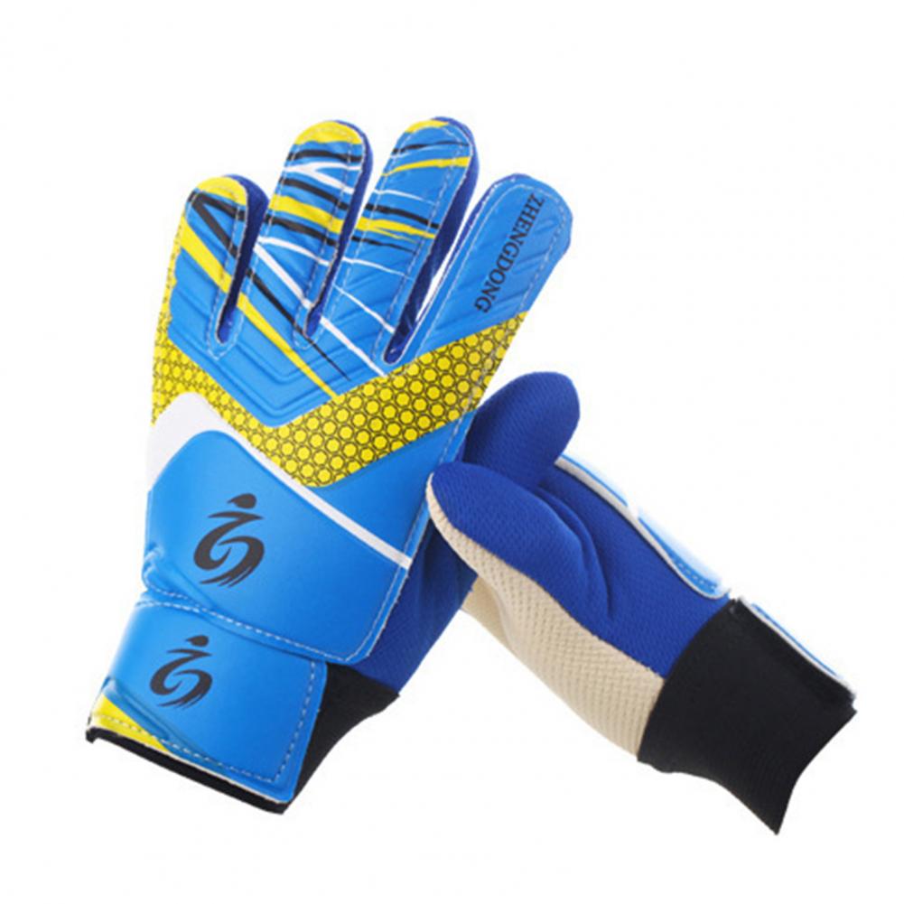 1 Paio Guanti da Calcio dai Colori Vivaci Design Stampato Guanti da Portiere Antiscivolo Protettivi Continua ad Allenarti Guanti da Portiere