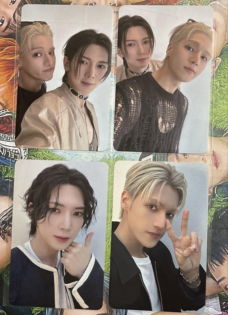 

[USED] Yeosang, Wooyoung, ATEEZ EVERLINE Lucky Drop Bonus Unit 4-Piece Set