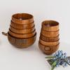 Small Japanese Wooden Rice Bowl Restaurant Wooden Creative Miso Soup Bowl