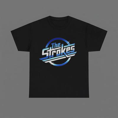 Strokes Indie Rock Band T-Shirt Vintage Style | Heavyweight 100% Cotton Streetwear Fit