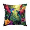 4pcs settropical jungle animals Cushions Pillowcase Polyester Cushion Cover Throw Pillow Pillowcover Home Car Sofa Decor