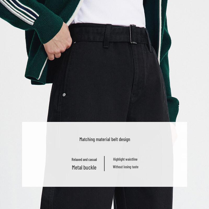 Navigare Women's 2025 New Waist-Cinched Wide-Leg Casual Pants