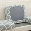 Printed Elastic Sofa Seat Cushion Cover For Living Room Furniture Protector L-shaped Armchair Stretch Seat Cushion Slipcover