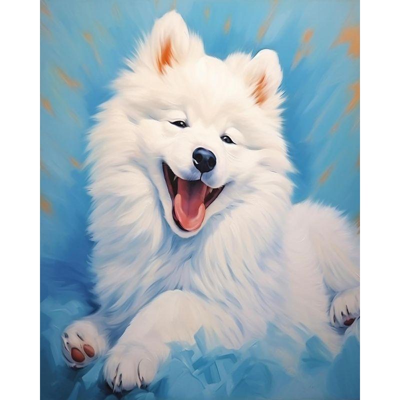 DIY Diamond Painting Dog Fantasy Full Square Round Embroidery Mosaic Animal Picture Of Rhinestones Home Decoration Gift